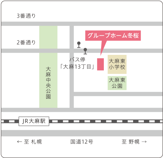 アクセスマップ